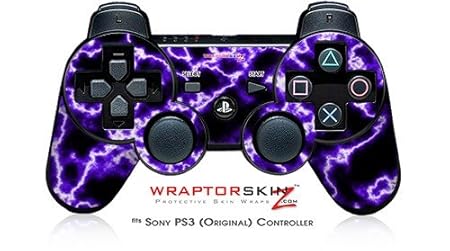 Sony PS3 Controller Skin - Electrify Purple