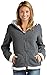Ladies Poly Fleece Hoodie Jacket with Baby Fleece