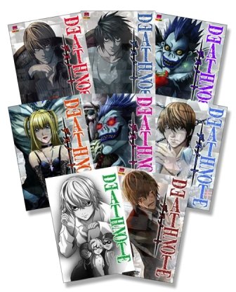 Death Note 1 - 8 Folge 01 -37 - 8er DVD - Komplettset - Deutsch Death Note 1 - 8 Folge 01 -37 - 8er DVD - Komplettset - Deutsch