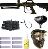 Sporting Goods : JT TAC 5 Camo Paintball Gun + Stock Bipod Shroud MEGA