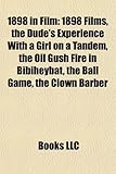 1898 in Film: 1898 Films, the Dude's Experience with a Girl on a Tandem, the Oil Gush Fire in Bibiheybat, the Ball Game, the Clown B-