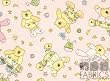 By The Yard Baby Bear Pink Quilt Cotton Flannel Fabric