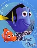 Disney Finding Nemo & Dory Fleece Throw - Nemo Blanket
