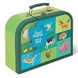 kids and infants educational toys item: Barnyard Floor Puzzle, 34 Pieces