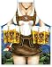 German Oktoberfest Apron - Tyrolean Woman w/ 