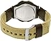 Casio AQ-180WB-5BVES Gents Watch Quartz Analogue Golden Dial Beige Nylon Strap