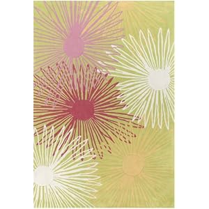 Surya Seventeen Magazine Luxe 2-Feet by 3-Feet Hand Tufted Rug by 