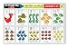 Melissa & Doug Numbers 1-10 Write-A-Mat (Bundle of 6)