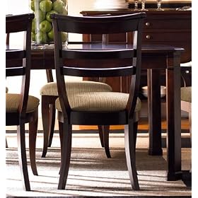 Lincoln Park Wood Back Side Chair by Stanley