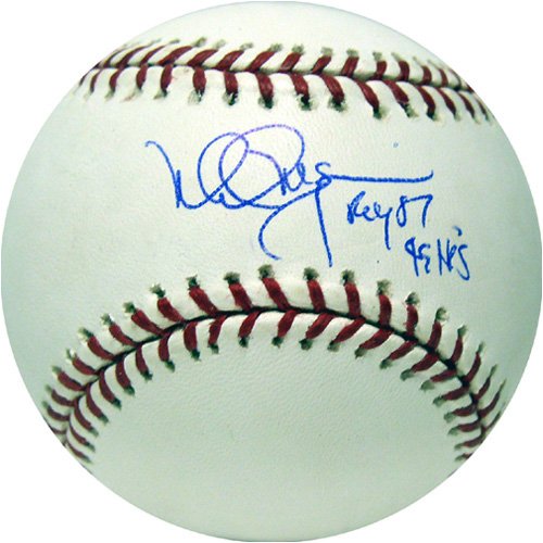 Mark McGwire Autographed Baseball with ROY/49 HR Inscription