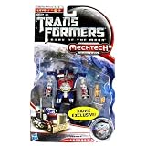 Hasbro Year 2010 Transformers Movie Series 3 "Dark of the Moon" Exclusive Deluxe Class 6 Inch Tall Robot Action Figure with MechTech Weapon System - Autobot OPTIMUS PRIME with Blaster that Converts to Energon Battle Axe (Vehicle Mode: Rig Truck) ~ Hasbro