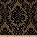 60'' Wide Dior Flocked Damask Bronze Fabric By The Yard