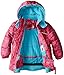 Rugged Bear Little Girls' Heart Plaid All Over Printed Snowsuit