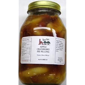 Apple Cranberry Pie Filling, 32 fl. Oz. by Barry Farm