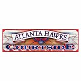 NBA Atlanta Hawks 9-by-30 Wood Sign