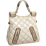 KATHY Van Zeeland Quilt To My Heart Fold Over Tote,Bone,one size