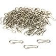 100 Lanyard Hook Craft & Hobby ID Card Key Chain Parts