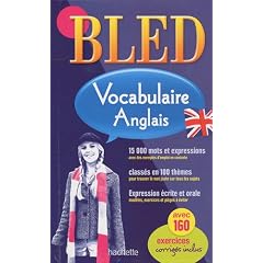 Bled Vocabulaire anglais