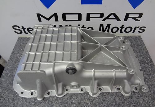Dodge Intrepid Engine Intrepid Lhs Concorde 300m 3 2l 3 5l Aluminum Engine Oil Pan W Plug Mopar New Oem