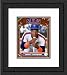 New York Mets Framed Darryl Strawberry Photo 15 X 18 - Black