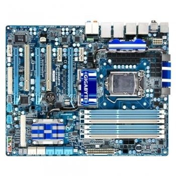 Intel P55 Express Chipset ATI CrossFireX And NVIDIA SLI Technology ATX MotherBoa
