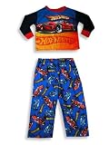 Hot Wheels - Toddler Boys Long Sleeved Pajama Set, Blue