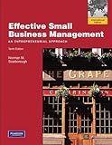 Effective small business management : an entrepreneurial approach