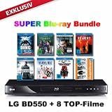 LG BD 550 Blu ray Player USB HDMI YUV + 8 Blu ray Disc Bundle 51bBqK6fzjL. SL160 LG BD 550 Blu ray Player USB HDMI YUV + 8 Blu ray Disc Bundle