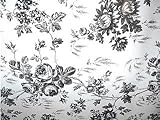 Black Toile Contact Paper