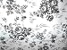Kitchen & Housewares : Black Toile Contact Paper