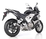 Produkt-Bild: HONDA Crossrunner (2011-) HURRIC Ersatzd&auml;mpfer "RAC1" (elliptisch) EG/BE mit Carbon-Endtopf
