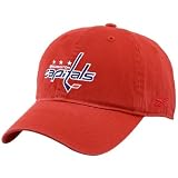Washington Capitals Red BL Slouch Adjustable Hat