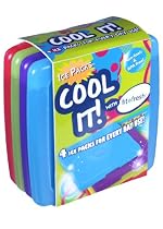 Cool Coolers Multicolored Ice Packs (Set of 4)