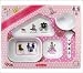 Dinner Set Baby Cie Princess Pink Polka Dot Melamine Melamine Dinnerware