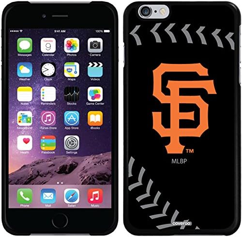 San Francisco Giants - Stitch design on a Black iPhone 6 Plus Thinshield Snap-On Case