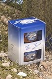 Alaska Smoked Salmon - Copper River Seafoods, Inc. - 2 Pack Set - 2 Jar Gift Pack - Each set - 6.5 oz.Smoked Sockeye Salmon, 6.5 oz. Smoked Coho (silver) Salmon - (26 oz. total)