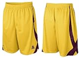 Nike Arizona State Sun Devils College 10 Inseam Gold Fly High Durasheen Shorts