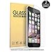 iPhone 6/S Plus Screen Protector Maxtronic® Tempered Glass 0.2mm Ballistic Glass Screen Protector Work with iPhone 6/S Plus and Protective Case 2 Packs