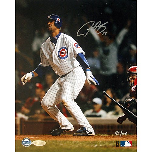 Steiner Sports Chicago Cubs Derrek Lee Autographed 8X10 Photo