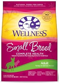 Wellness  Dry Dog Food, Adult Small Breed Health Recipe, 12-Pound Bag