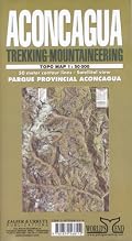 Aconcagua Map: Trekking & Mountaineering