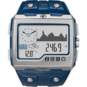 Timex Expedition WS4 Blue Strap, Silver/Blue Face
