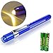 Escolite Nurse Penlight LED Medical Penlight Flashlight with Pupil Guage Reusable for Stethoscope Doctors Nurses Warm White Free Batteries