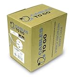 Cables To Go - 27355 - 500ft CAT5E 350Mhz Solid PVC Cmr Cable White