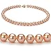 Pink 7-8mm AAA Freshwater Pearl Necklace 18 inch Princess Length