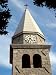 Clock Tower of St. James Church, Opatija, Croatia Photographic Poster Print