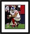Michael Strahan New York Giants NFL Framed 8x10 Photograph Super Bowl XLII Yelling