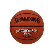 Spalding Never Flat Outdoor Basketball - Orange (28")