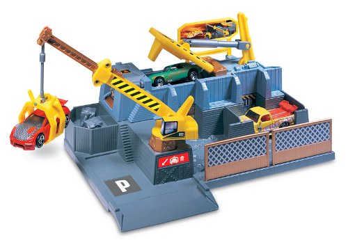 Imagen principal de Mattel H9575 Hot Wheels - Desguace de coches y 5 coches