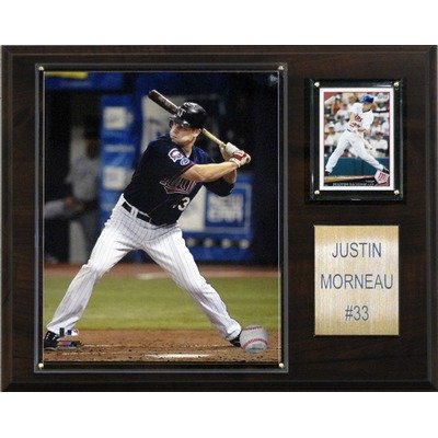 MLB Minnesota Twins Justin Morneau Player Plaque
